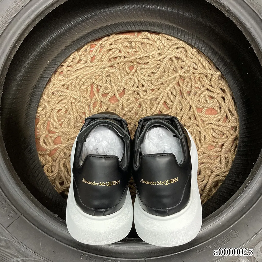 McQueen Black & White Shoes Sneaker - a0000025 - Image 6