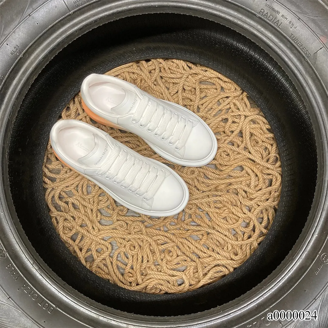 McQueen Oversized White Shoes Sneakers - a0000024 - Image 4