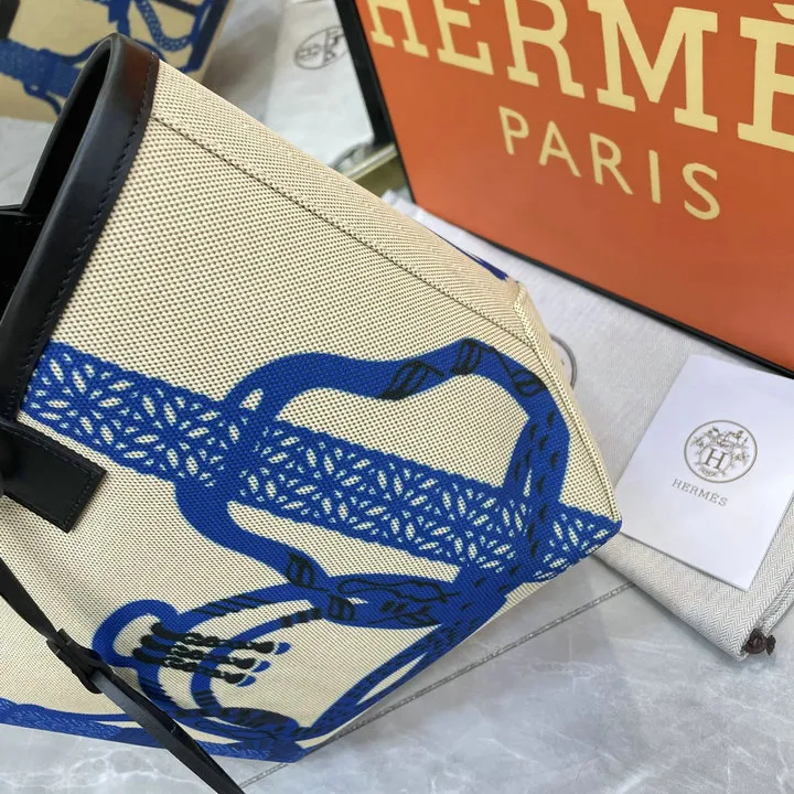 HM Steeple Printed Blue Bag - HM0004 - Image 5