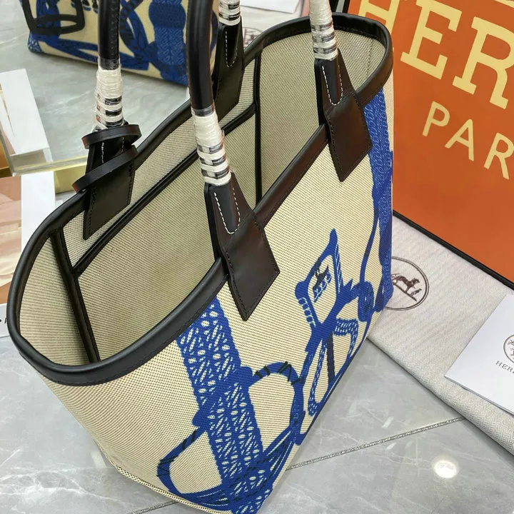 HM Steeple Printed Blue Bag - HM0004 - Image 9