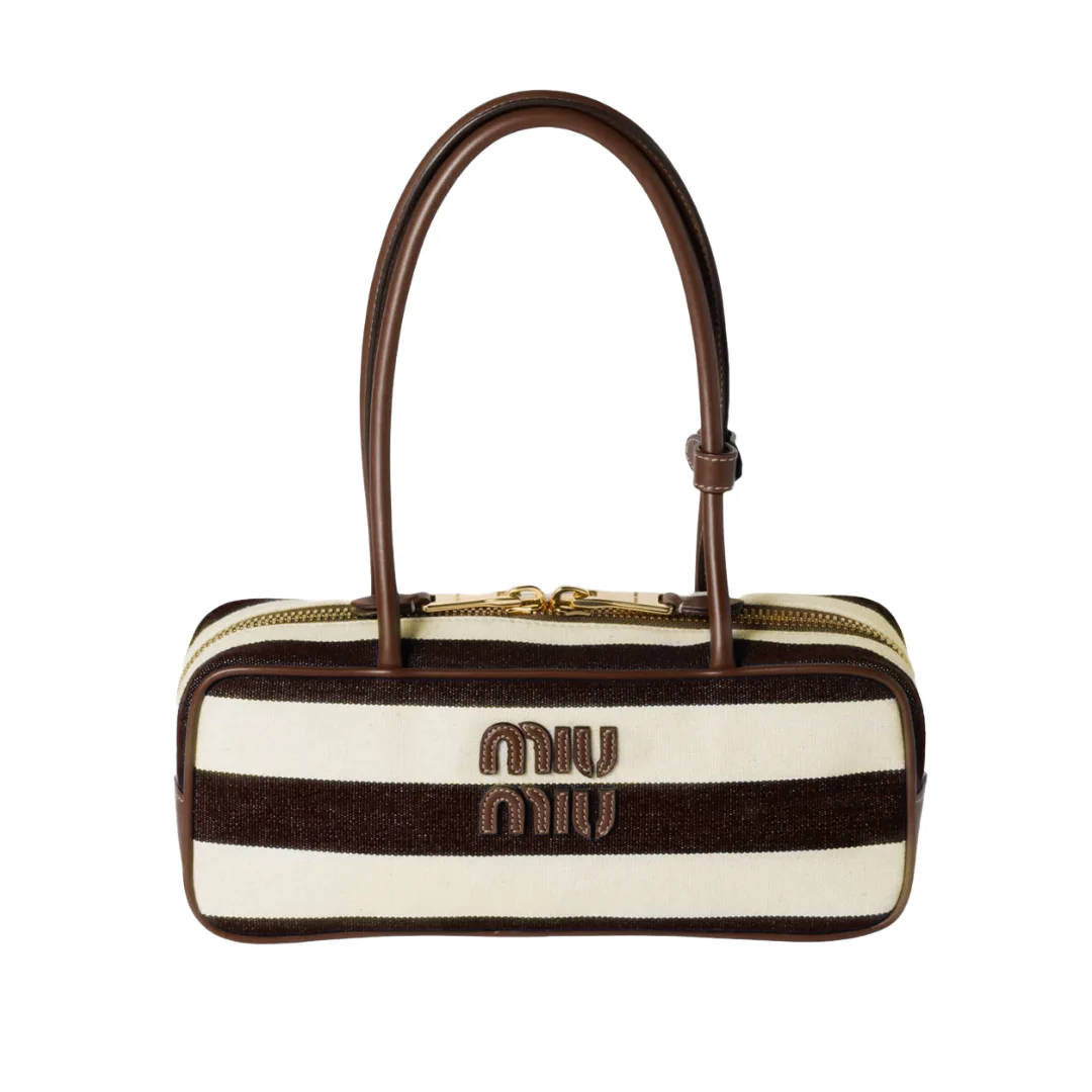 MM Beau Small Brown Top Handle Bag - MM0001