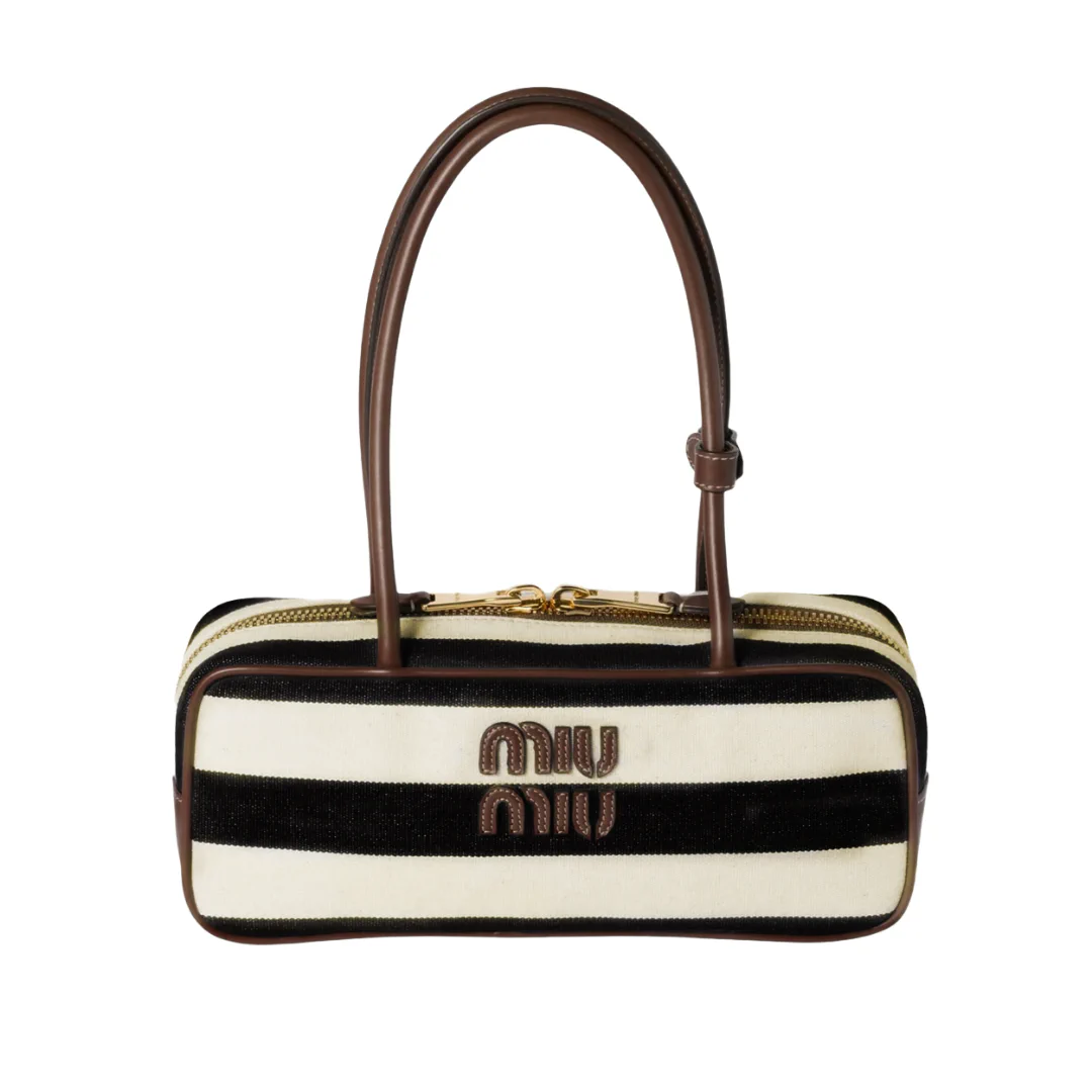 MM Beau Small Black Top Handle Bag - MM0003