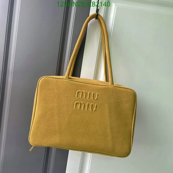 Alternative view of MM Beau Suede Yellow Bag - MM0009