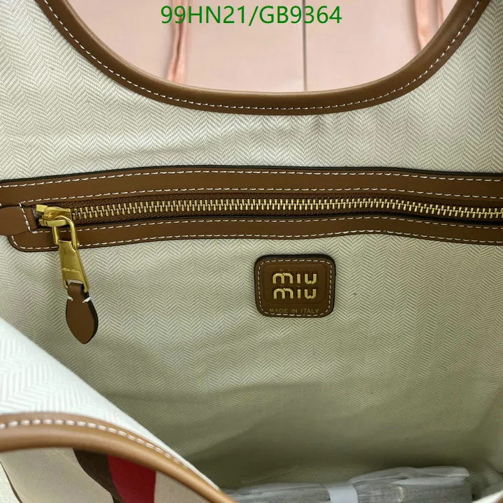 MM Ivy Striped Tote Bag in Red - MM0013 - Image 6