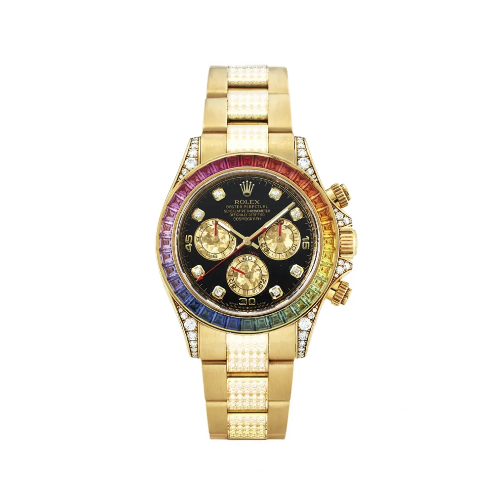 RL Cosmograph Daytona 116598RBOW Rainbow Custom - RL0007