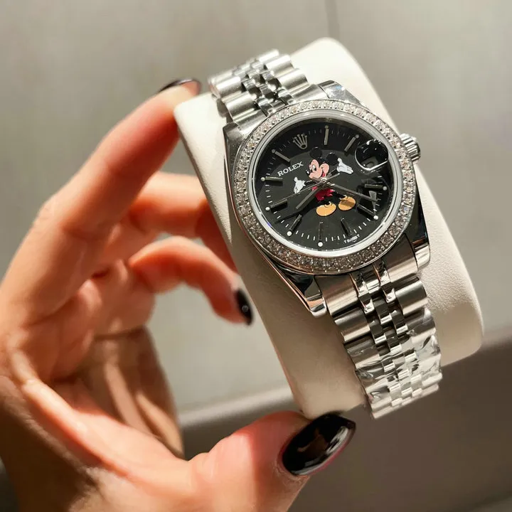 RL Datejust 31 278384RBR Mickey Mouse Black Custom - RL0018 - Image 2