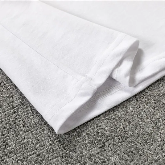 AM Logo-print Cotton T-shirt in White - 278 - ami0000278 - Image 6