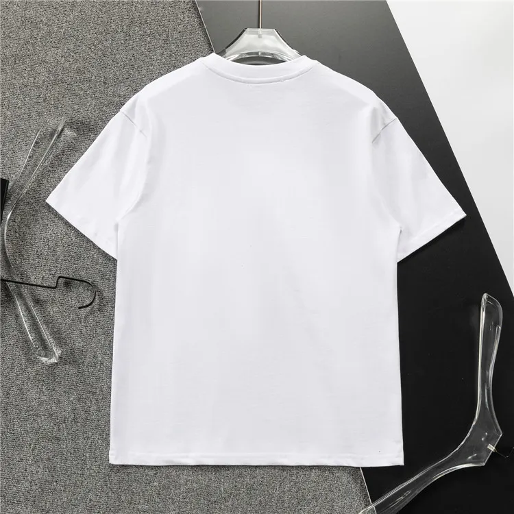 AM Logo-print Cotton T-shirt in White - 278 - ami0000278 - Image 3