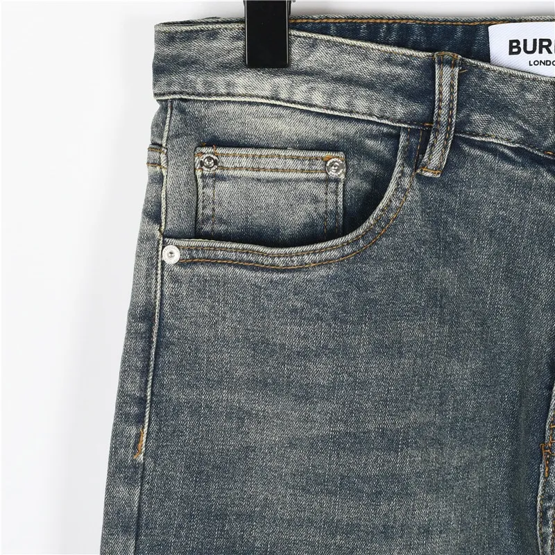 BUR Vintage Wash Laurel Emblem Jeans - 364 - bbr0000364 - Image 4