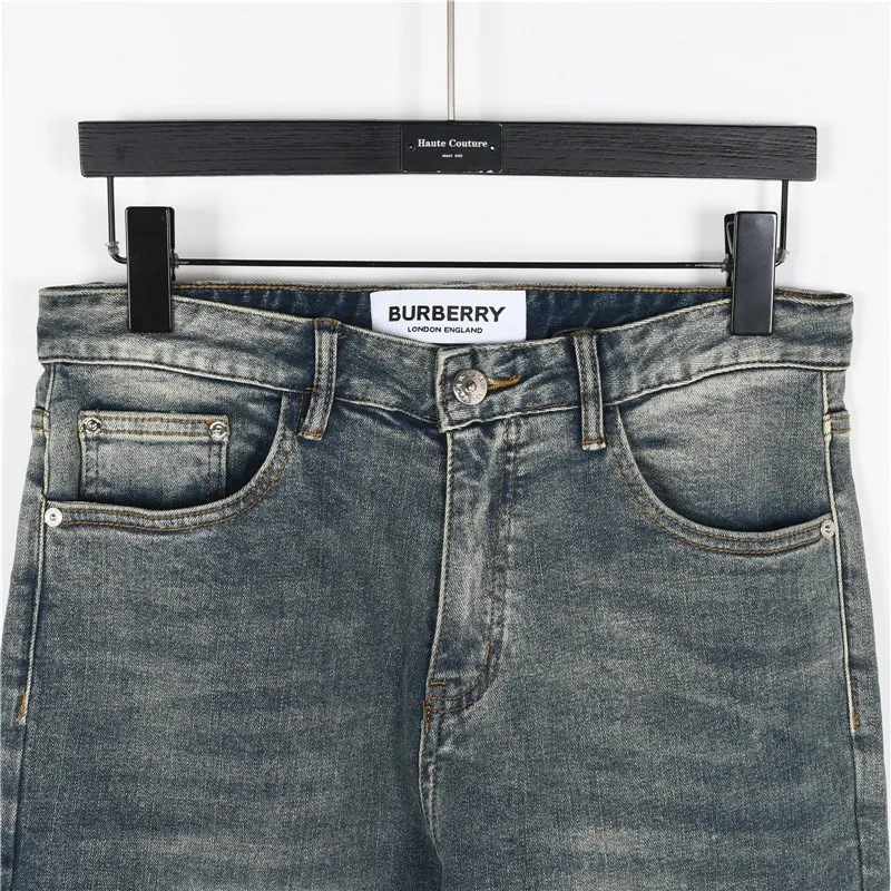 BUR Vintage Wash Laurel Emblem Jeans - 364 - bbr0000364 - Image 3