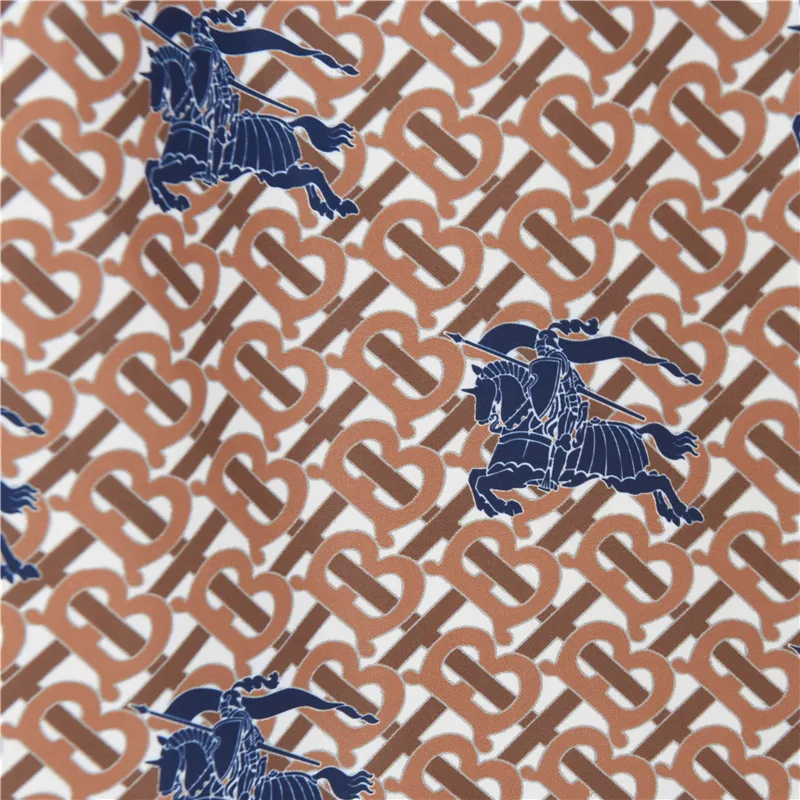 BUR All-Over Monogram Knight Print Shorts in Brown - 371 – bbr0000371 - Image 6