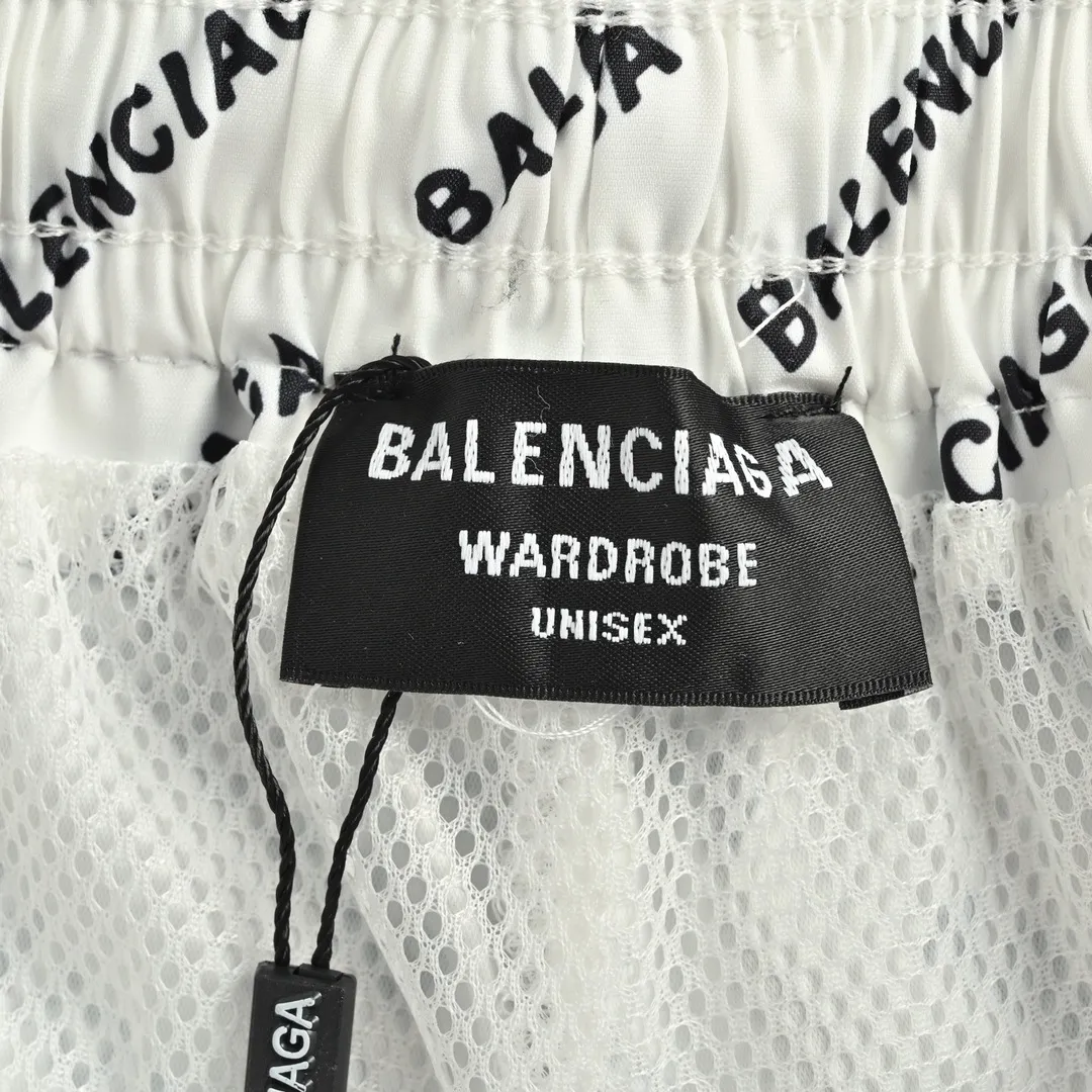 BLCG Allover Logo-Jacquard Shorts in White - 616 - blcg0000616 - Image 9