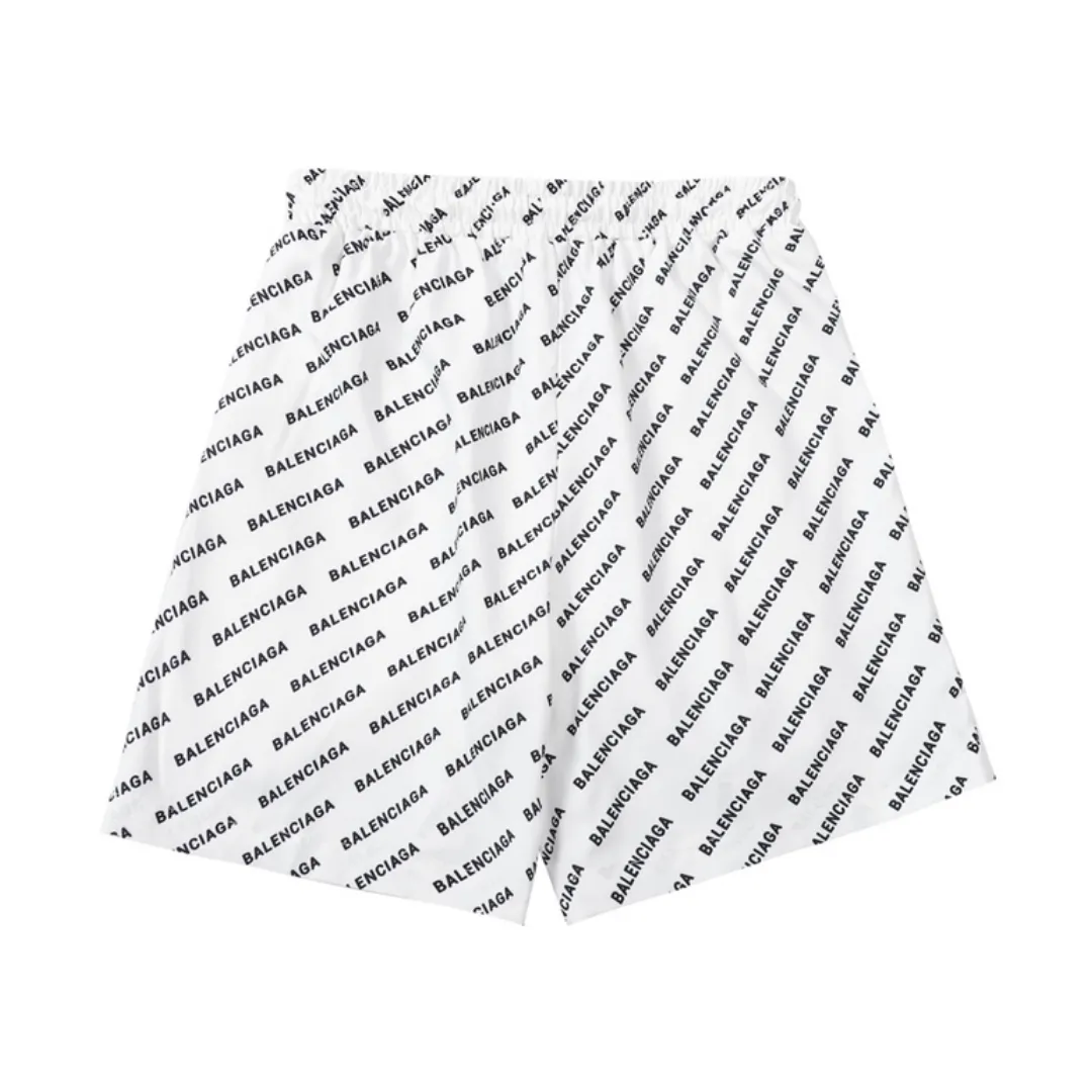 BLCG Allover Logo-Jacquard Shorts in White - 616 - blcg0000616 - Image 2