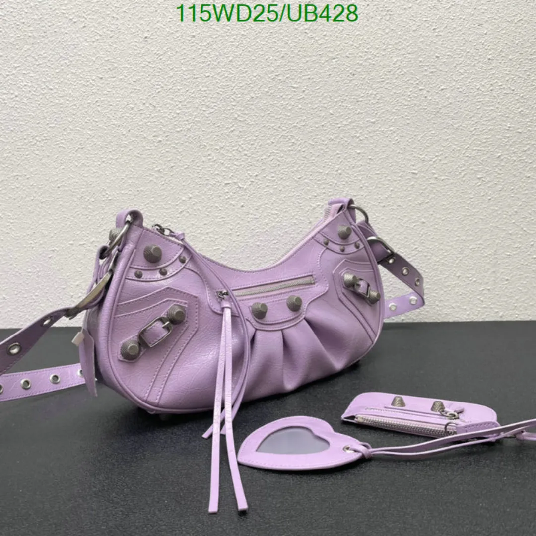 BLCG Le Cagole Purple Shoulder Bag - BLCG0012 - Image 4