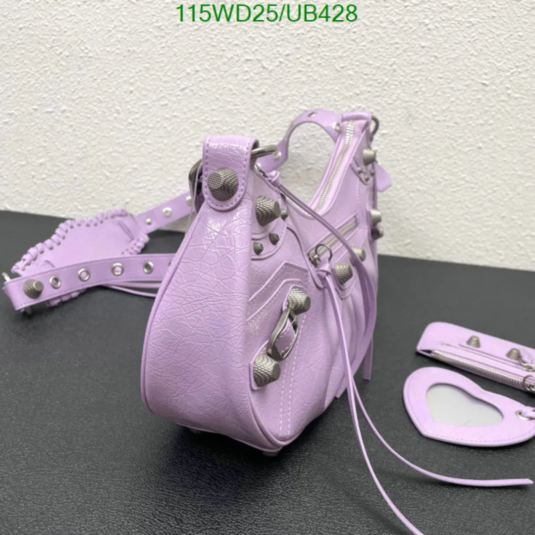 BLCG Le Cagole Purple Shoulder Bag - BLCG0012 - Image 5