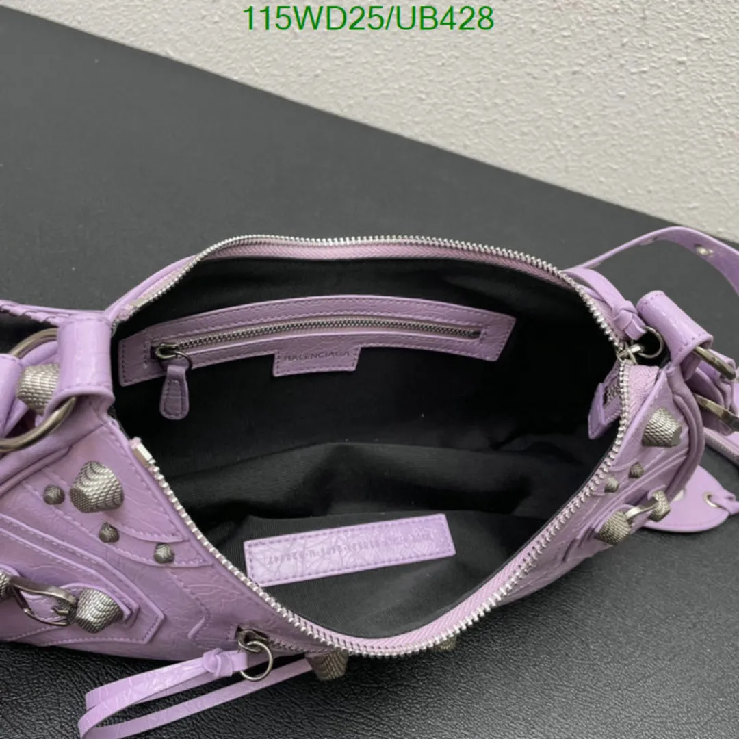 BLCG Le Cagole Purple Shoulder Bag - BLCG0012 - Image 9