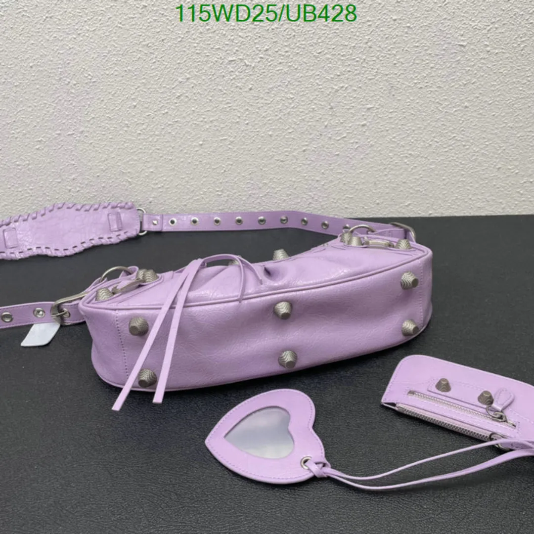 BLCG Le Cagole Purple Shoulder Bag - BLCG0012 - Image 6