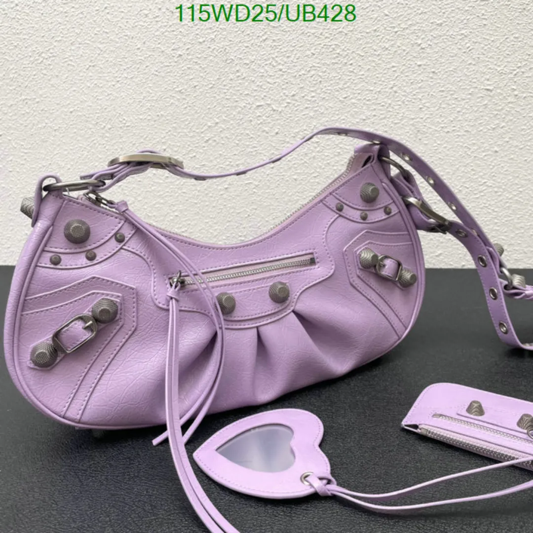 BLCG Le Cagole Purple Shoulder Bag - BLCG0012 - Image 7