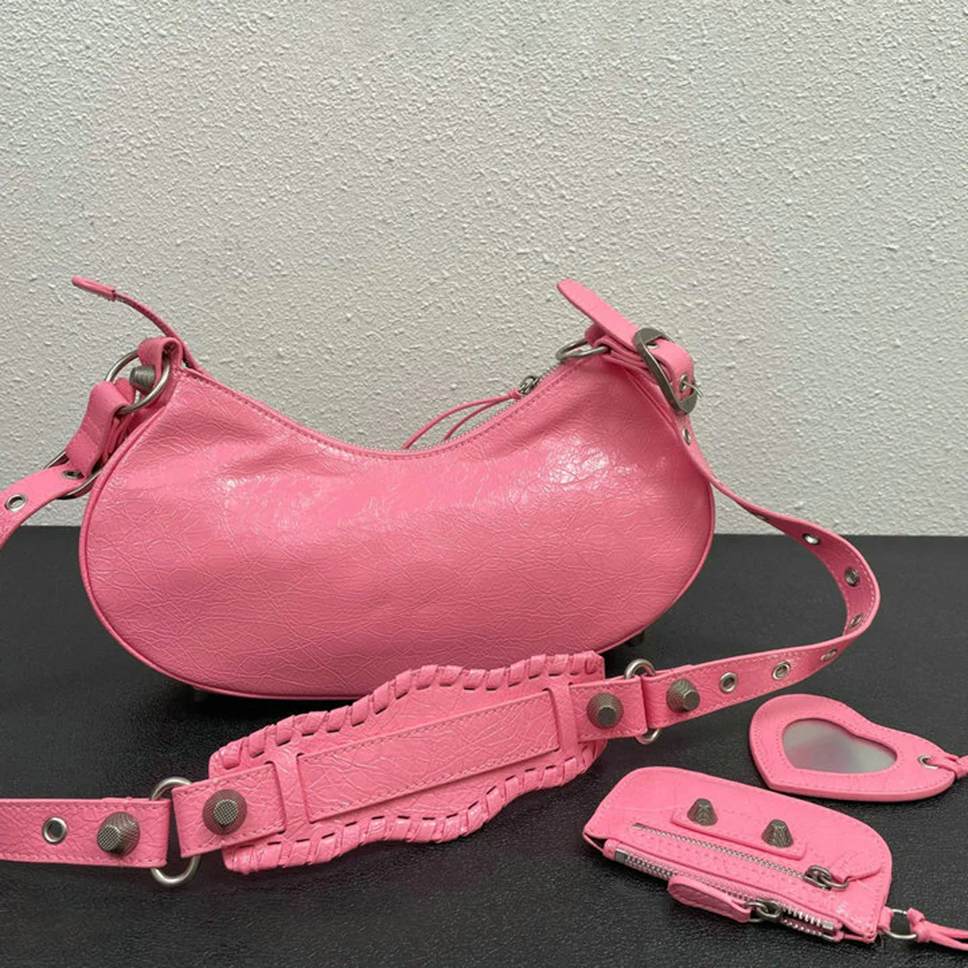 BLCG Le Cagole Pink Shoulder Bag - BLCG0014 - Image 3