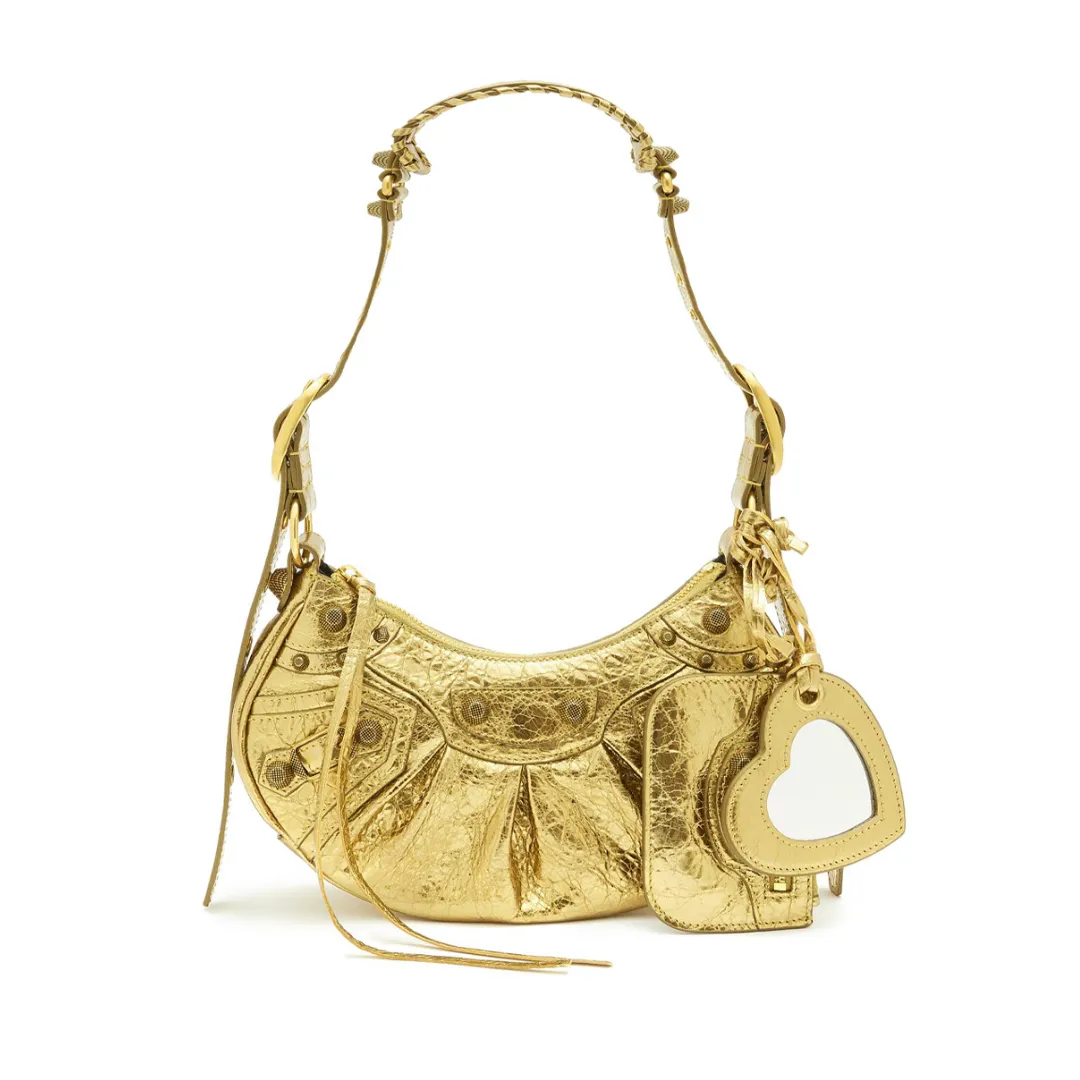 BLCG Le Cagole Gold Shoulder Bag - BLCG0015