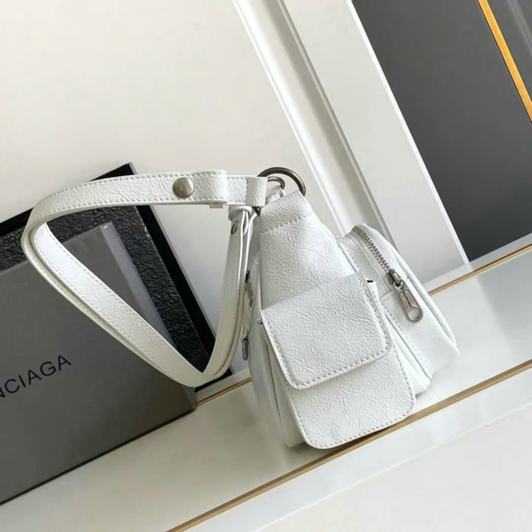 BLCG Superbusy Sling White Shoulder Bag - BLCG0019 - Image 5