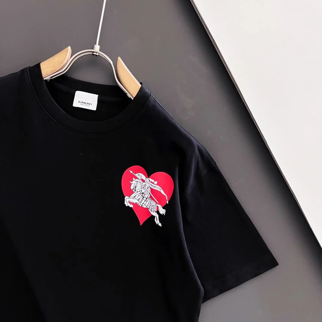 BUR Logo-Print Cotton T-Shirt - BUR0014 - Image 4