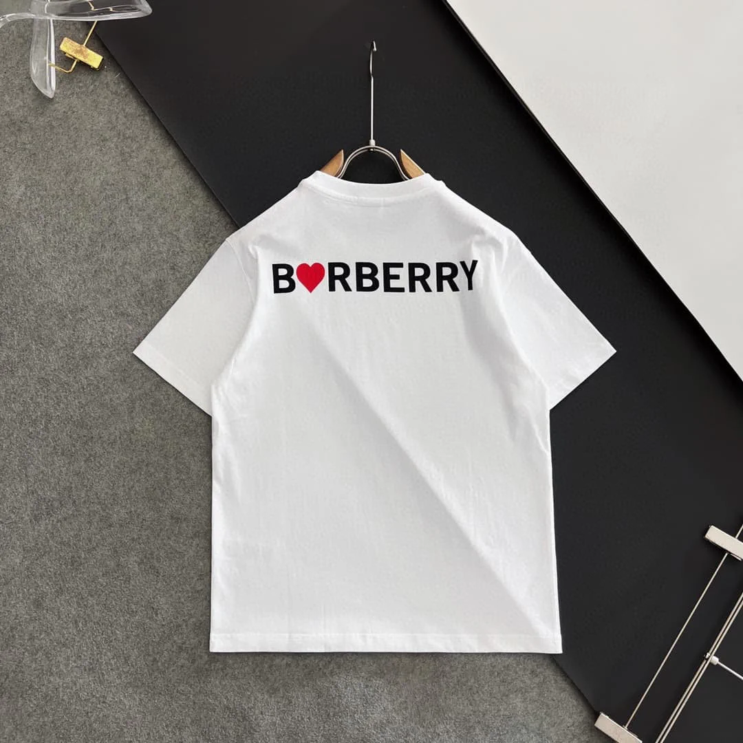 BUR Logo-Print Cotton T-Shirt - BUR0014 - Image 7