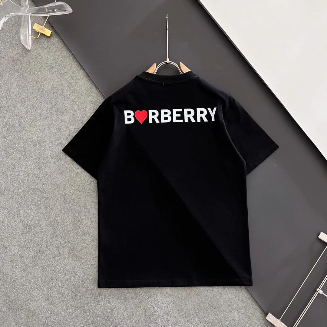 BUR Logo-Print Cotton T-Shirt - BUR0014 - Image 3