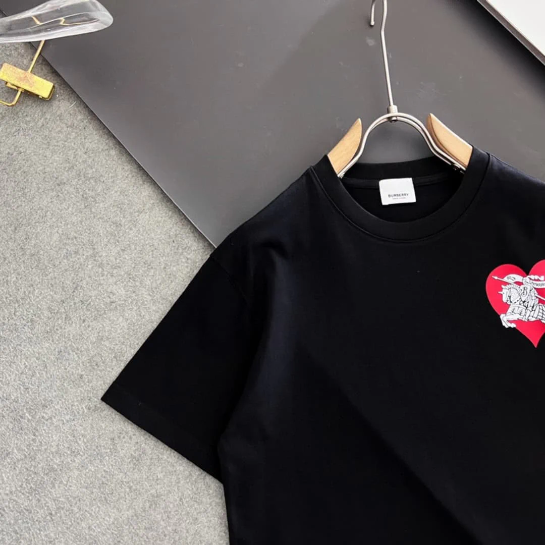 BUR Logo-Print Cotton T-Shirt - BUR0014 - Image 5