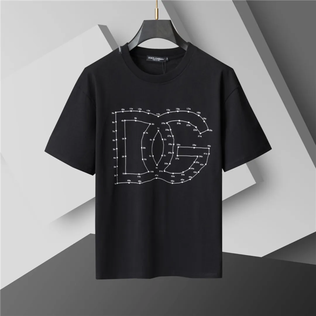 D&G Logo DG Print T-shirt in Black - 108 - dng0000108 - Image 2