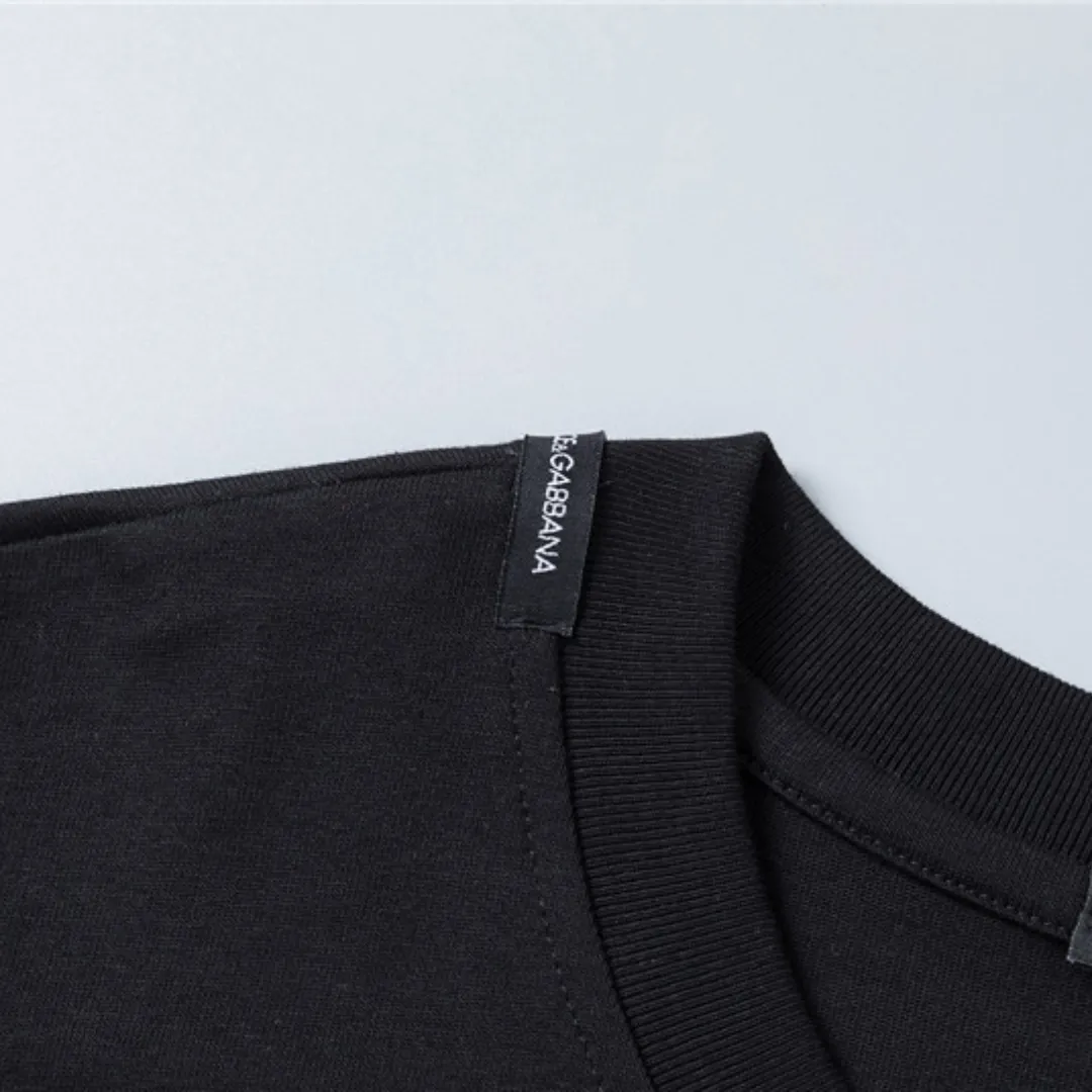 D&G Logo DG Print T-shirt in Black - 108 - dng0000108 - Image 7