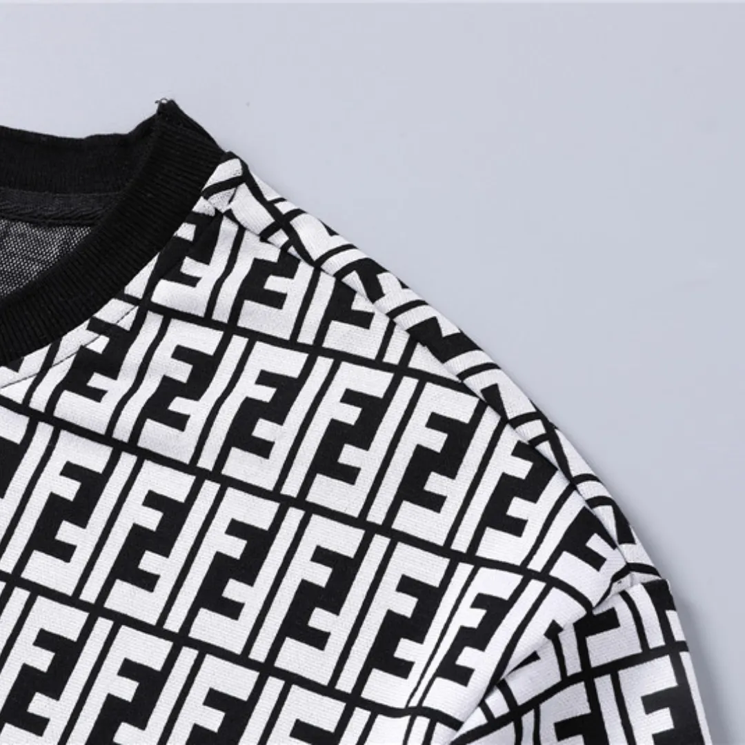 FD Diagonal FF Logo T Shirt in White - 79 - fd0000079 - Image 9