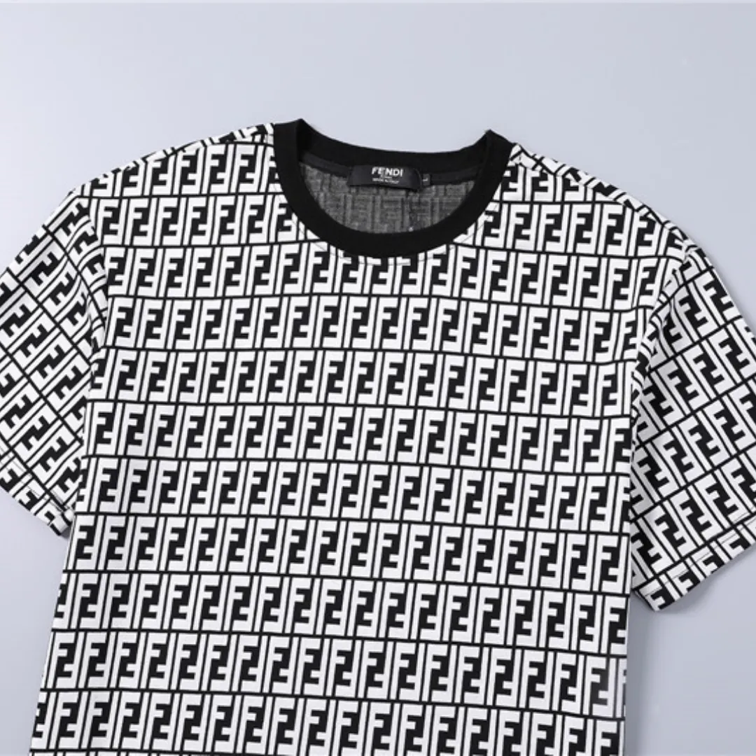 FD Diagonal FF Logo T Shirt in White - 79 - fd0000079 - Image 5