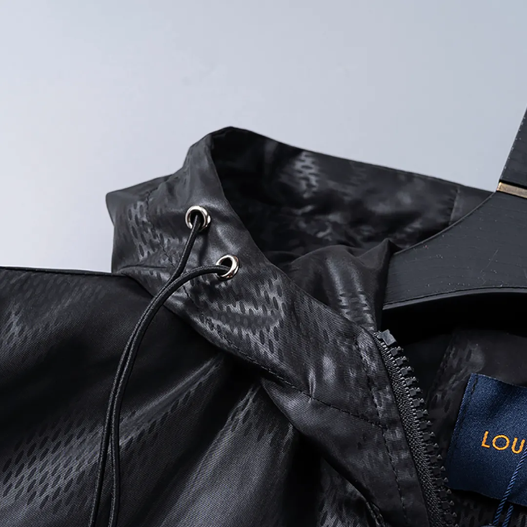 LOV Monogram Windbreaker Jacket - LOV0001 - Image 11