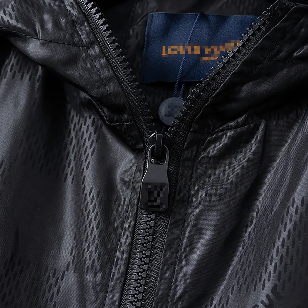 LOV Monogram Windbreaker Jacket - LOV0001 - Image 6