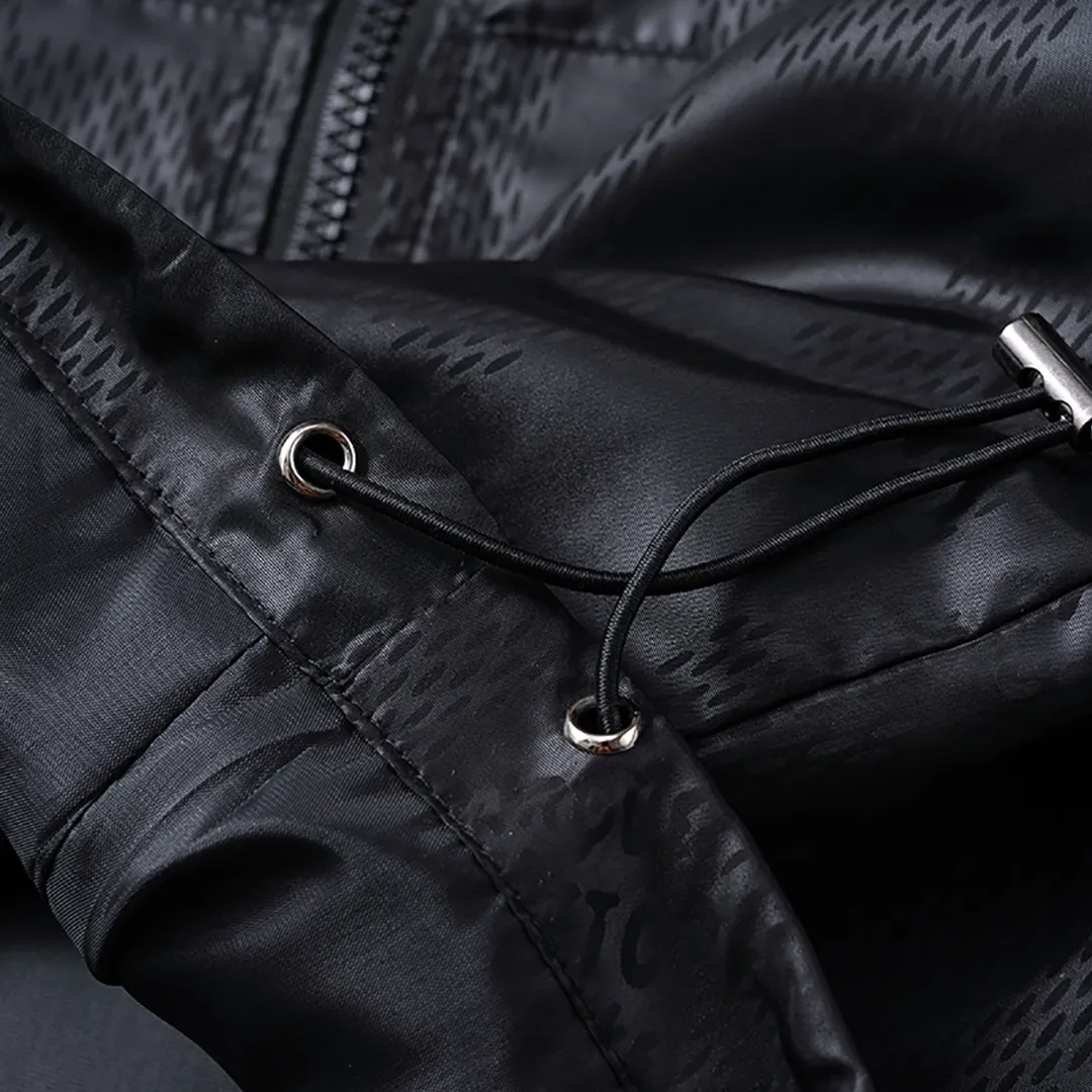 LOV Monogram Windbreaker Jacket - LOV0001 - Image 9