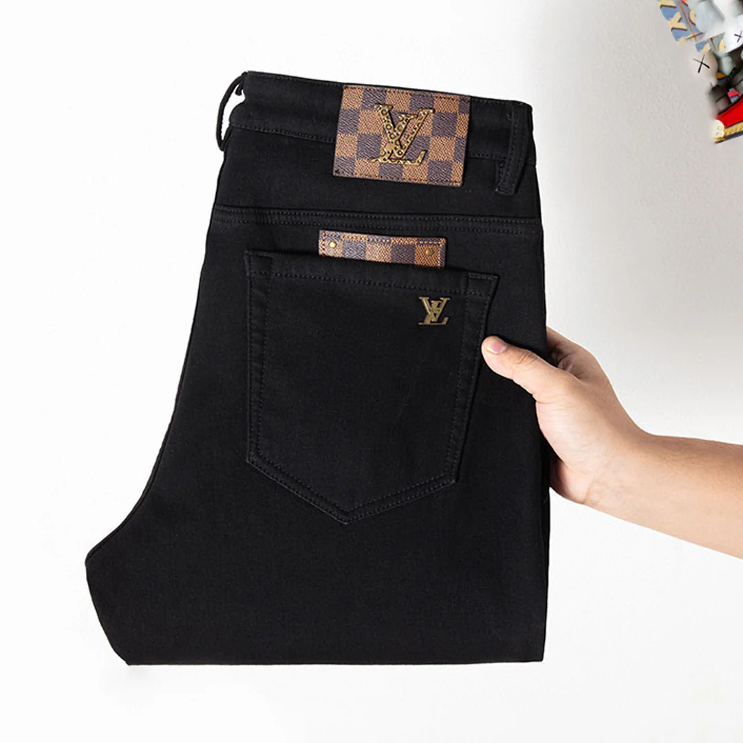 LOV Black Jeans - LOV0028 - Image 5