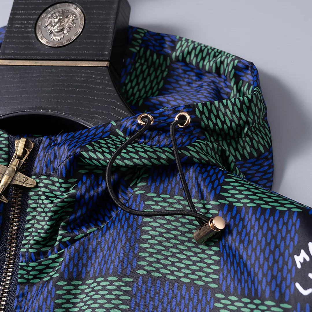 LOV Monogram Windbreaker Jacket - LOV0003 - Image 6