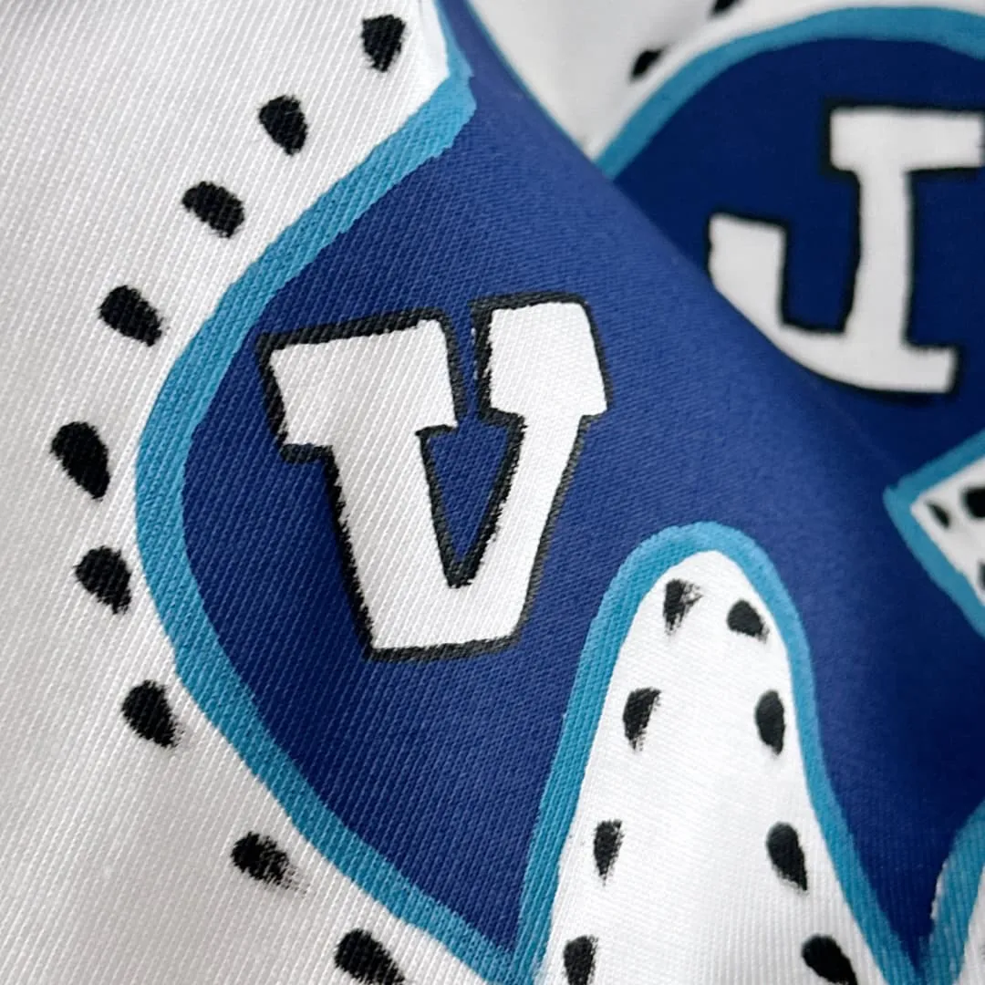 LOV White Logo-Print Cotton T-Shirt - LOV0007 - Image 7