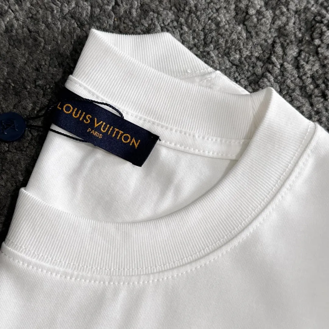 LOV White Logo-Print Cotton T-Shirt - LOV0007 - Image 9