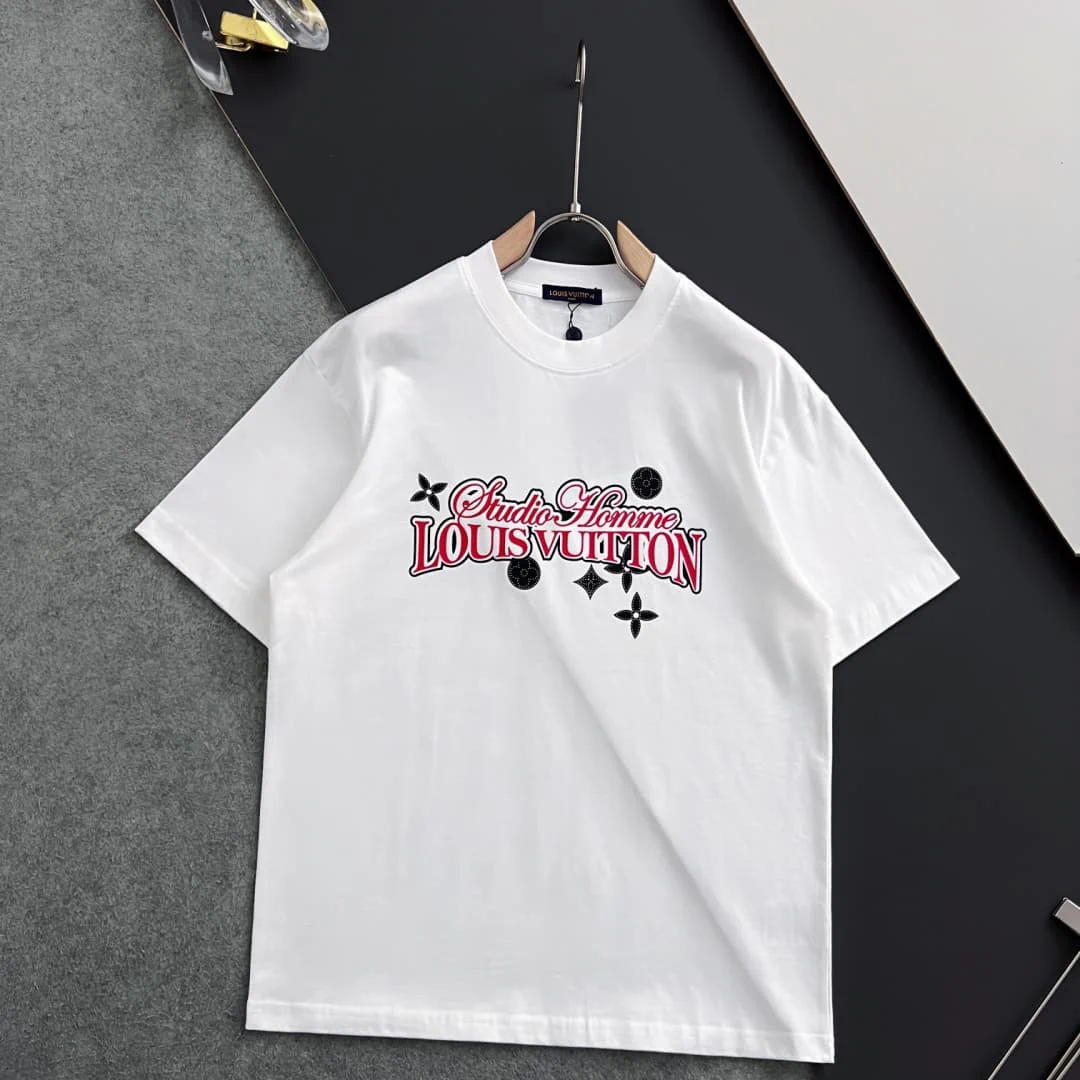 LOV White Logo-Print Cotton T-Shirt - LOV0009 - Image 2