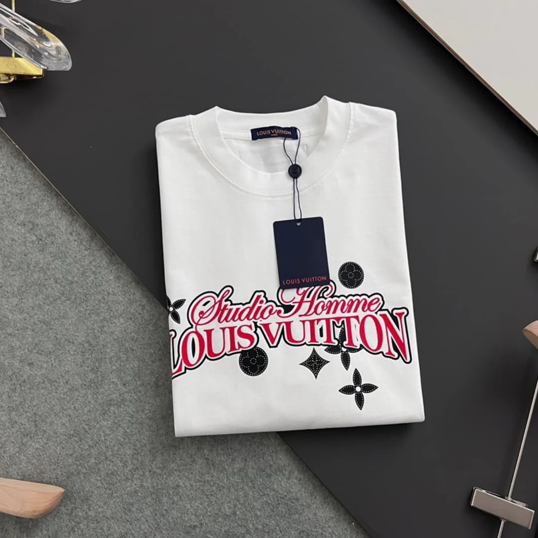 LOV White Logo-Print Cotton T-Shirt - LOV0009 - Image 6