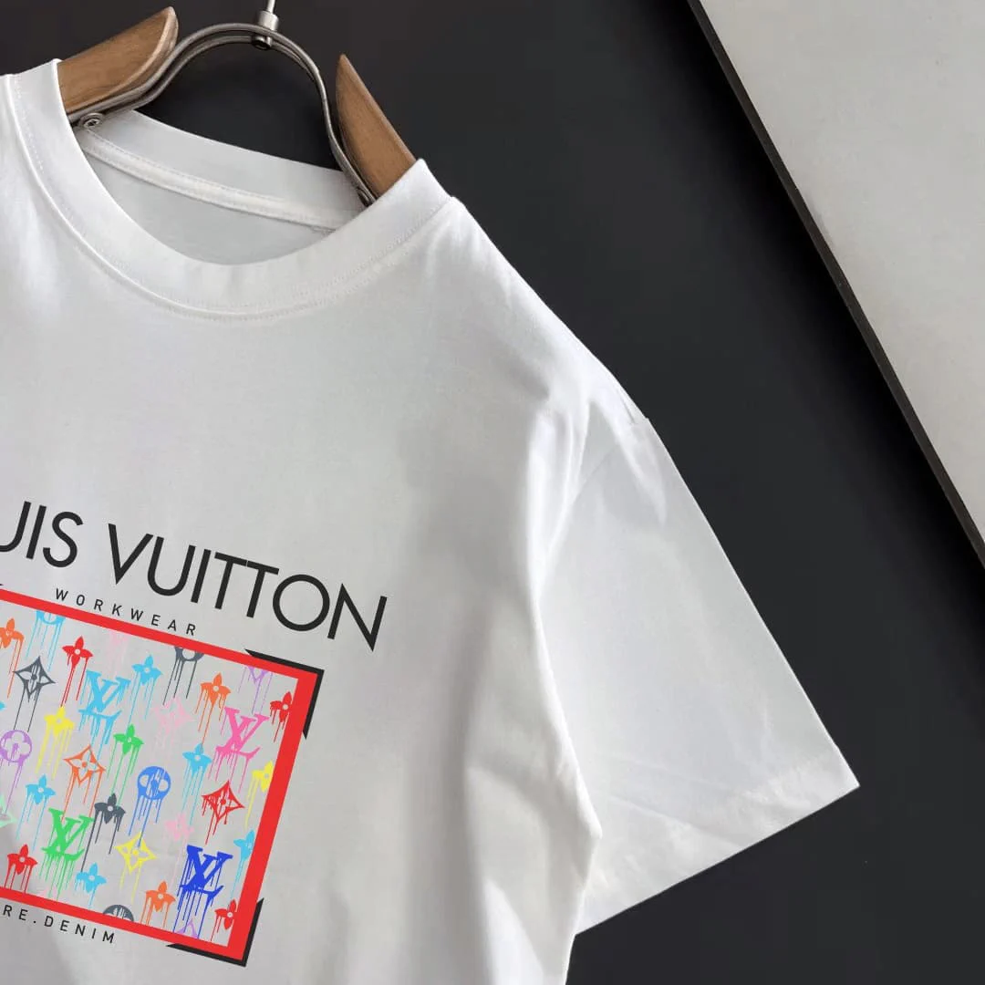 LOV Logo-Print Cotton T-Shirt - LOV0015 - Image 4