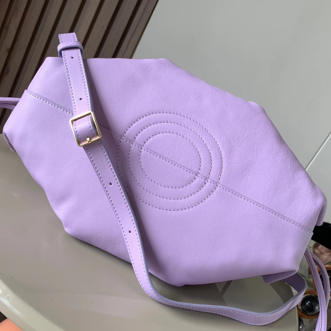 LW Paseo Shiny Lilac Handle Bag - LW0002 - Image 5