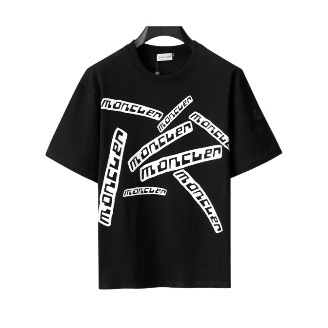 MC Graphic Print T-shirt in Black - 93 - mc0000093