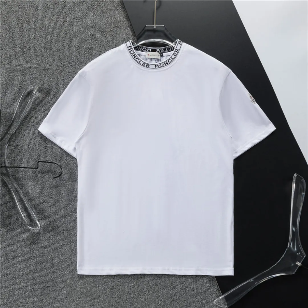 MC Logo-Trimmed Cotton T-shirt in White - 100 - mc0000100 - Image 2