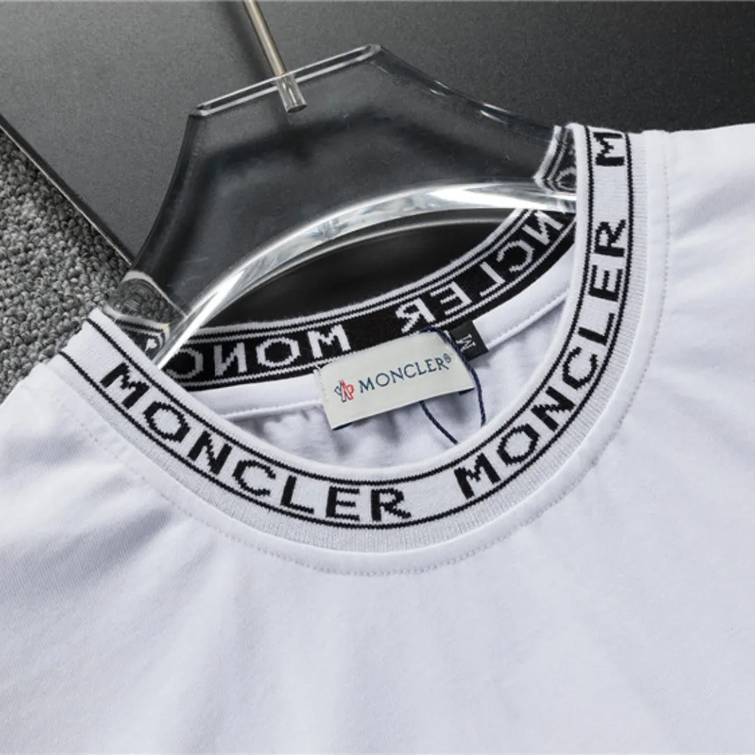 MC Logo-Trimmed Cotton T-shirt in White - 100 - mc0000100 - Image 6