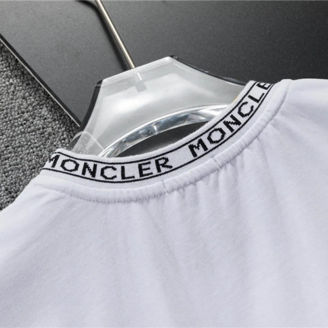 MC Logo-Trimmed Cotton T-shirt in White - 100 - mc0000100 - Image 7