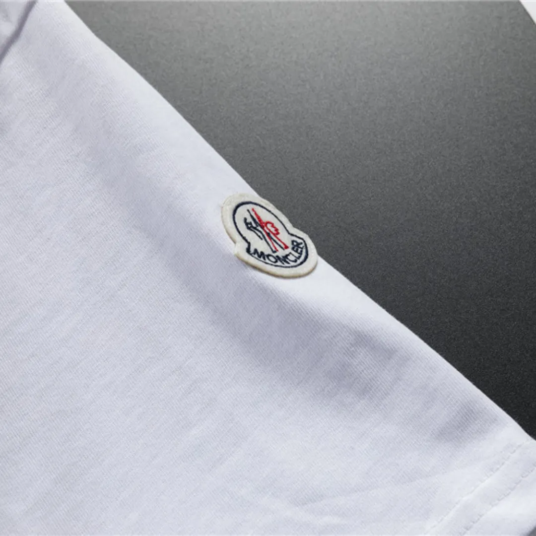 MC Logo-Trimmed Cotton T-shirt in White - 100 - mc0000100 - Image 8