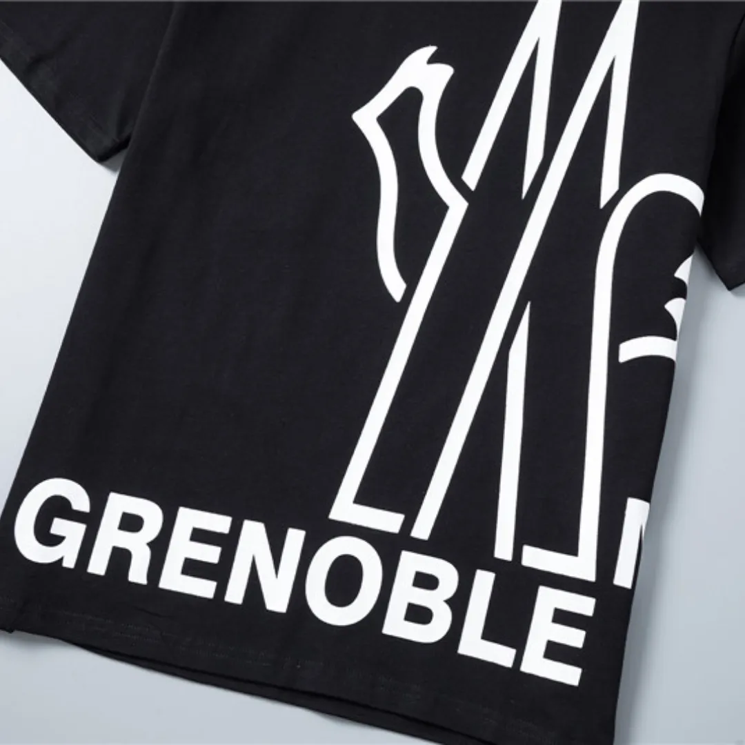 MC Grenoble Logo Print T-shirt in Black - 105 - mc0000105 - Image 7